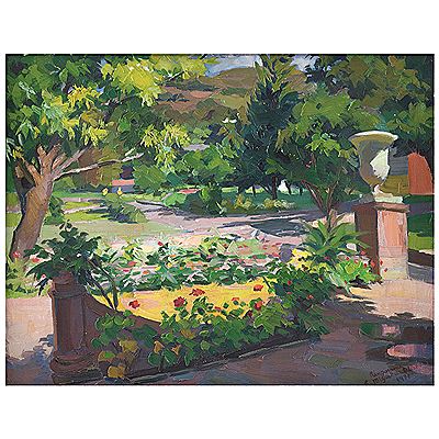 Jardín en San Miguel de Allende, México