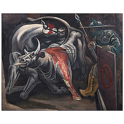 La cornada by Jose Reyes Meza - Auction record, sale price, and art valuation. Compare with similar artists and explore comparable artworks.