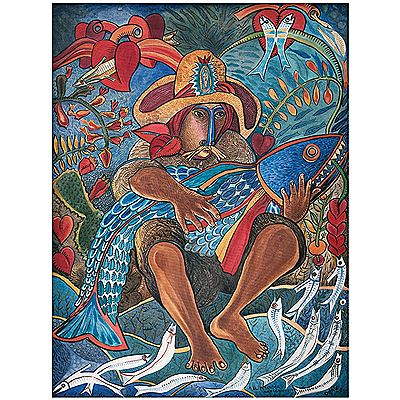 El pescador navegante, Ihuatzio