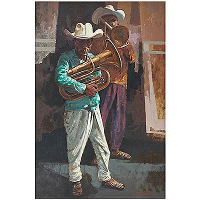 Sample artwork by David Fern (1930 - 2006), known for paintings - View similar artists and auction records