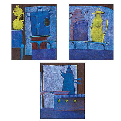 Cocina con azulejos I, II y III, 1995 (3) by Daniel Wolf - Auction record, sale price, and art valuation. Compare with similar artists and explore comparable artworks.