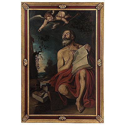 SAN JERÓNIMO by Joseph Santander - Auction record, sale price, and art valuation. Compare with similar artists and explore comparable artworks.