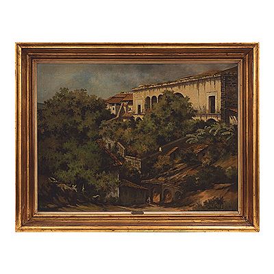 PAISAJE CON HACIENDA