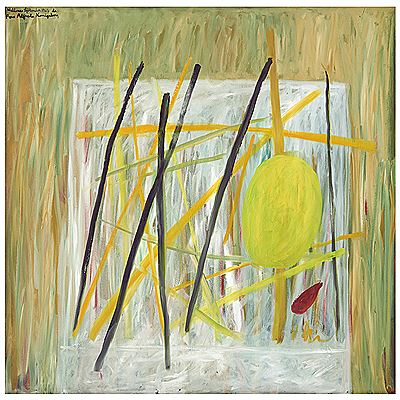 Sample artwork by Waldemar Sjolander (1906 - 1988), known for painting, figurative, abstract, human form - View similar artists and auction records