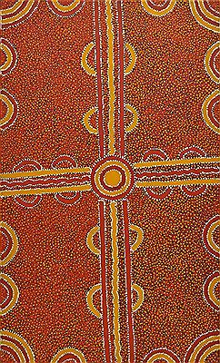 Sample artwork by Ronnie Bird (1960 - 2016), known for aboriginal painting - View similar artists and auction records