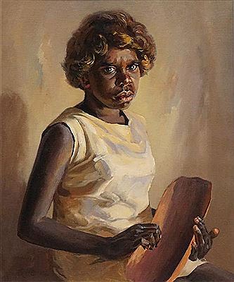 Girl with Nandy Dish