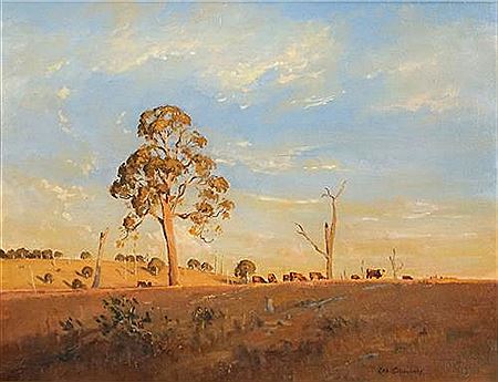 Last Hour of the Day (Five Day Creek) by Les Graham - Auction record, sale price, and art valuation. Compare with similar artists and explore comparable artworks.