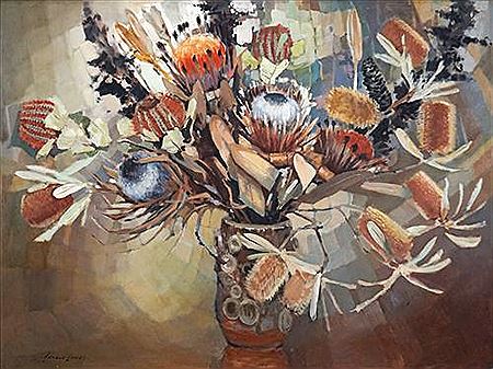 Sample artwork by Harold Lane (1925 - 2012), known for painting - View similar artists and auction records