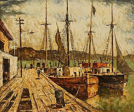 The Port by Arthur Evan Read - Auction record, sale price, and art valuation. Compare with similar artists and explore comparable artworks.