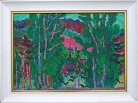 Sample artwork by Nina Lougovskaya (1918 - 1993), known for painting - View similar artists and auction records
