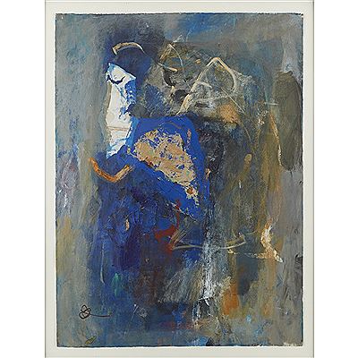 UNTITLED (BLUES) by Hoc Aun Teh - Auction record, sale price, and art valuation. Compare with similar artists and explore comparable artworks.
