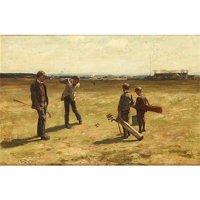 Sample artwork by James Hamilton (1853 - 1894), known for painting - View similar artists and auction records