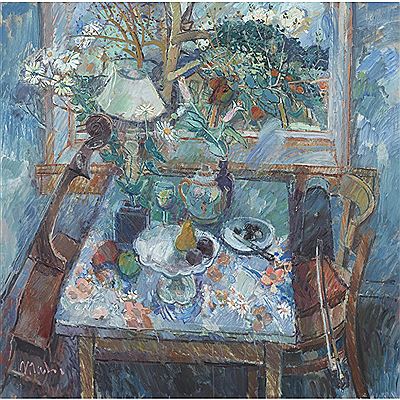 WINDOW BY THE ORCHARD