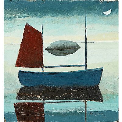 LITTLE RED SAIL by Dorothy Stirling - Auction record, sale price, and art valuation. Compare with similar artists and explore comparable artworks.