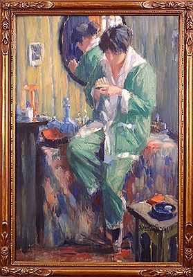Femme assise
