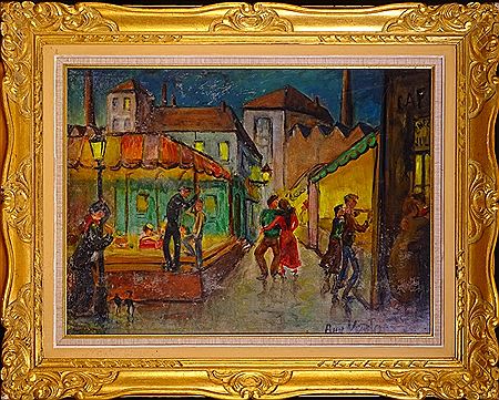 Kermesse by Guy Verton - Auction record, sale price, and art valuation. Compare with similar artists and explore comparable artworks.