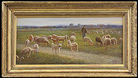 Gregge al pascolo, 1940