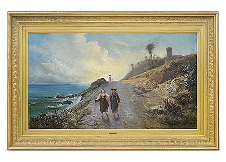 A Finalmarina, riviera di Ponente, 1880
