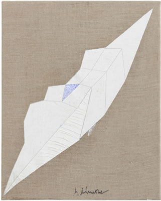 Prisma bianco in diagonale, 1973