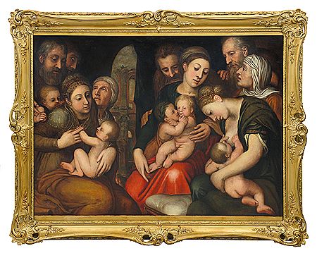 La famiglia della Vergine Maria (La sacra parentela)