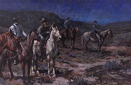 ''Horseback Singers'' 1987