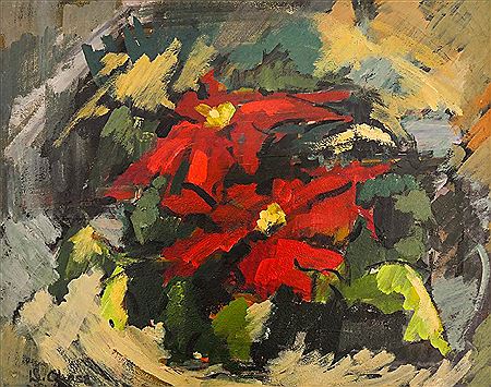 ''Poinsettias'' 1951