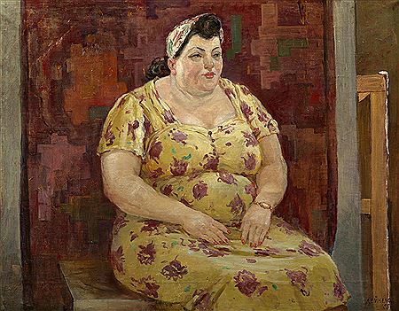 Woman in a Yellow Dress
