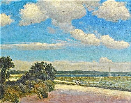 Sample artwork by James Walter Robert Linton (1869 - 1947), known for watercolor painting, ornamental design, teaching - View similar artists and auction records