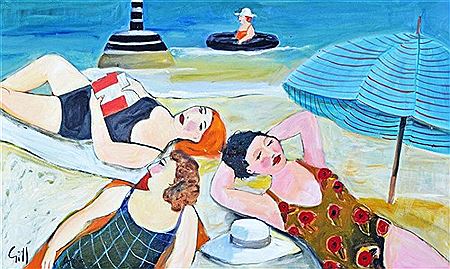 Sample artwork by Murray Gill (Born 1944), known for painting - View similar artists and auction records
