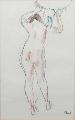 NUDE WITH HORNS
