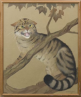 THE SCOTTISH WILDCAT by Ralston Gudgeon - Auction record, sale price, and art valuation. Compare with similar artists and explore comparable artworks.