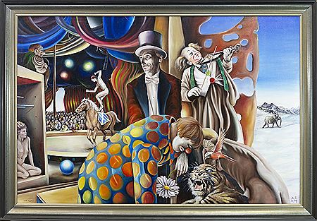 Sample artwork by Jim Brown, known for painting - View similar artists and auction records