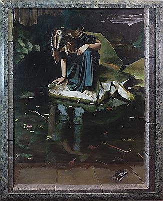 Sample artwork by Angus McEwan (Born 1963), known for watercolor painting, trompe l'oeil - View similar artists and auction records