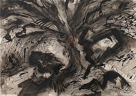 Abstrahierter Baum by Peter Luban - Auction record, sale price, and art valuation. Compare with similar artists and explore comparable artworks.