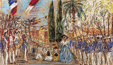 Défilé des enfants, la Bravade de Saint Tropez