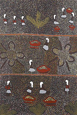 Kurrajong Dreaming by Mary Morton Kemarre - Auction record, sale price, and art valuation. Compare with similar artists and explore comparable artworks.