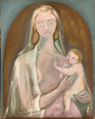 Vierge à l'enfant - by Roberto Torregianni - Auction record, sale price, and art valuation. Compare with similar artists and explore comparable artworks.