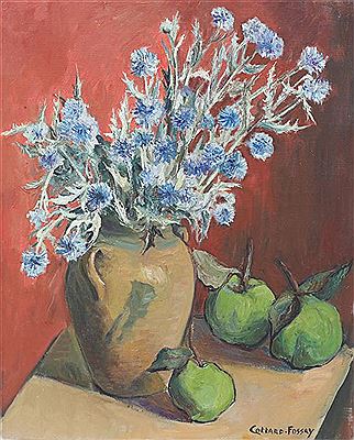 Bouquet of cornflowers