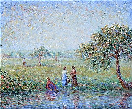 On the river bank