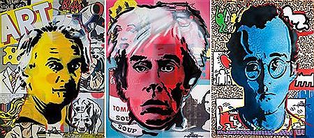 Triptych- Hommage to Pop Art