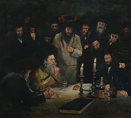 Rabbis around the table by Zvi Malnovitzer - Auction record, sale price, and art valuation. Compare with similar artists and explore comparable artworks.