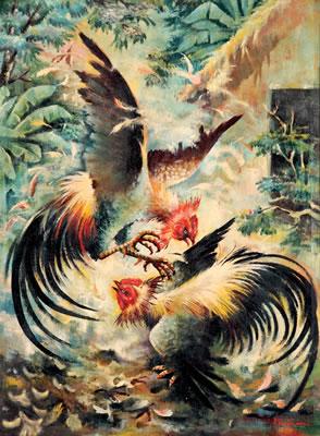 Sample artwork by S Saman (Born 1932), known for painting - View similar artists and auction records