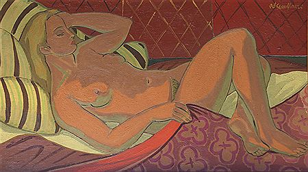 Nu couché.