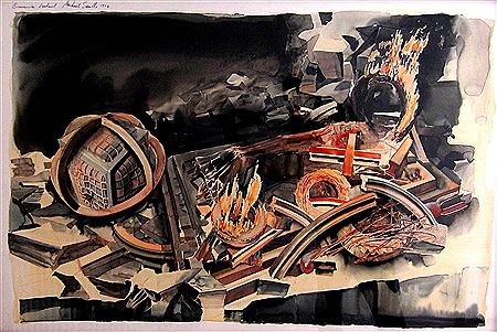Burning Memorial [Brennendes Denkmal], 1984