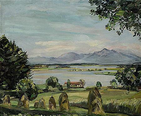 An der Bucht von Schafwaschen am Chiemsee