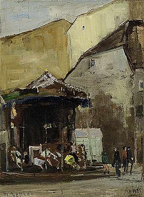 "Caroussel auf der Auer Dult"