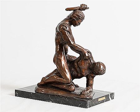 Y Cain mato a su Hermano Abel by Cythnia Moran - Auction record, sale price, and art valuation. Compare with similar artists and explore comparable artworks.