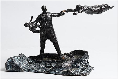 The Rescue (1995) by Romain Suzzoni - Auction record, sale price, and art valuation. Compare with similar artists and explore comparable artworks.