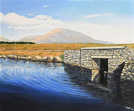 Bridge Over River Owenritt, Connemara by Frank Feld - Auction record, sale price, and art valuation. Compare with similar artists and explore comparable artworks.