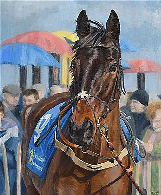 Sample artwork by Sara Hodson (Born 1972), known for painting - View similar artists and auction records